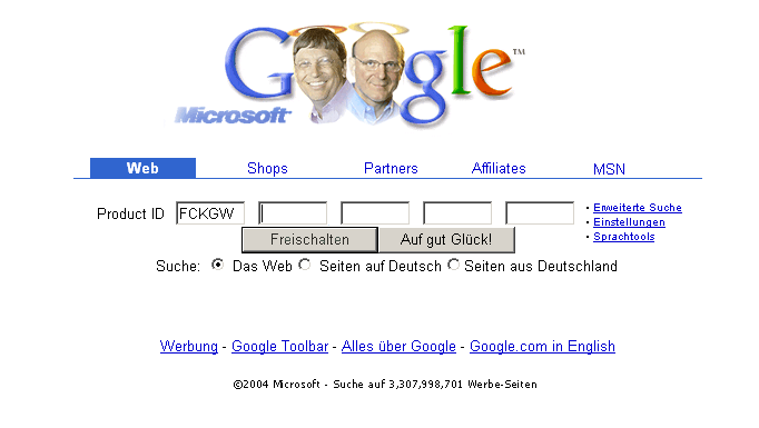 Google à la sauce Microsoft